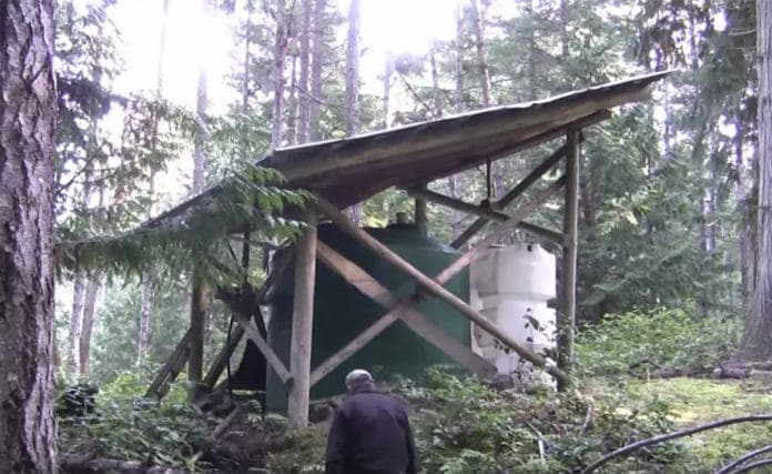 Sistem za prikupljanje, skladištenje i prečišćavanje kišnice